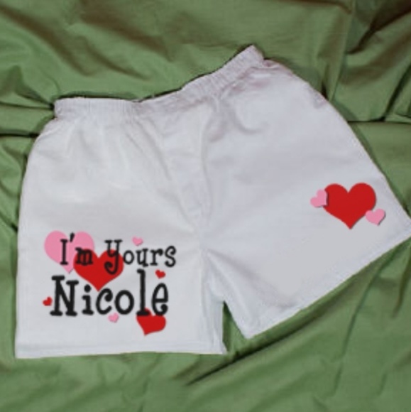 valentine's day boxer shorts